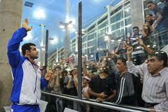 بازگشت تیم ملی کشتی فرنگي‌ به كشور